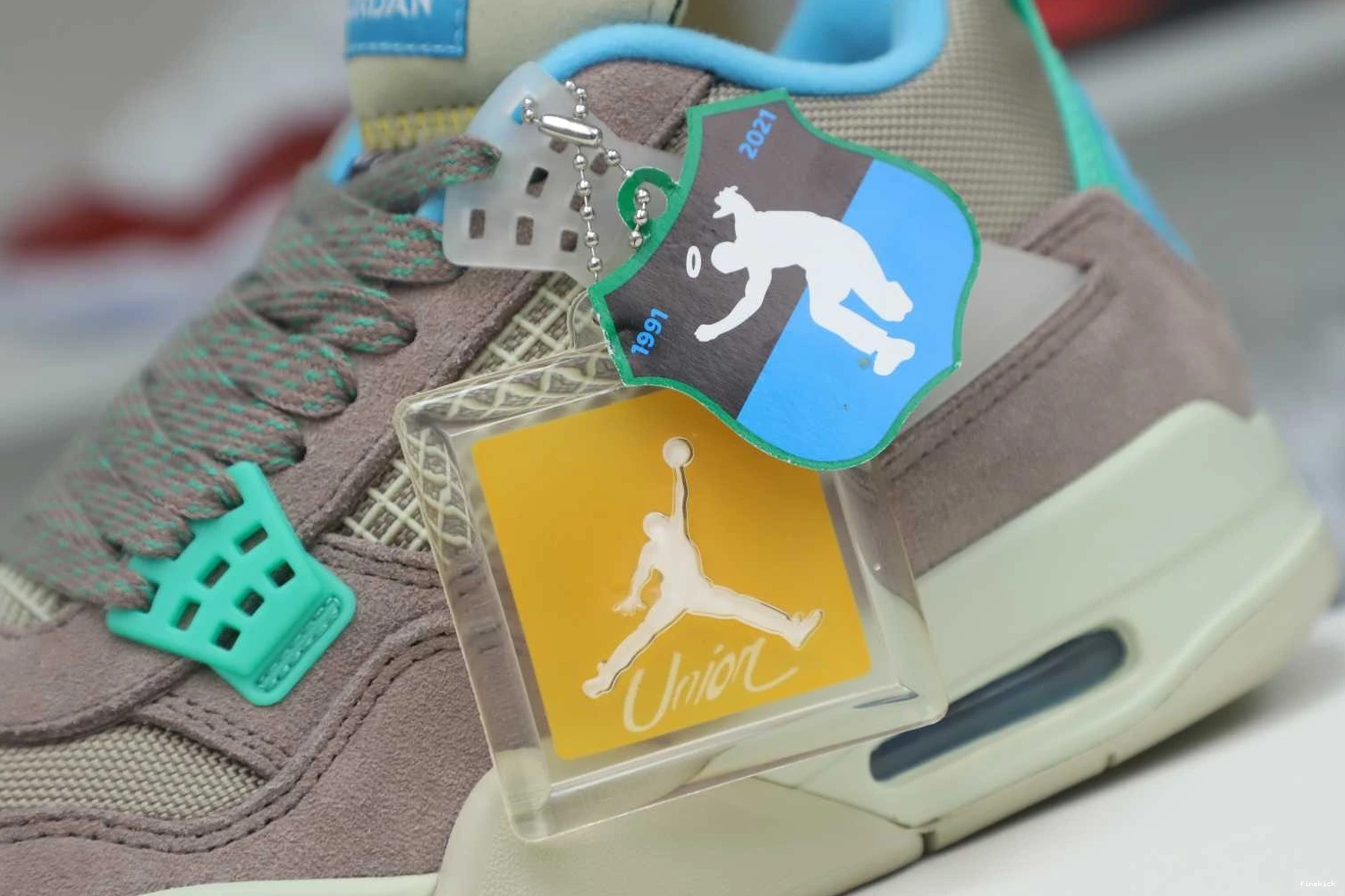 LA HAZE' UNION RETRO 4 X JORDAN 'TAUPE AIR 0720